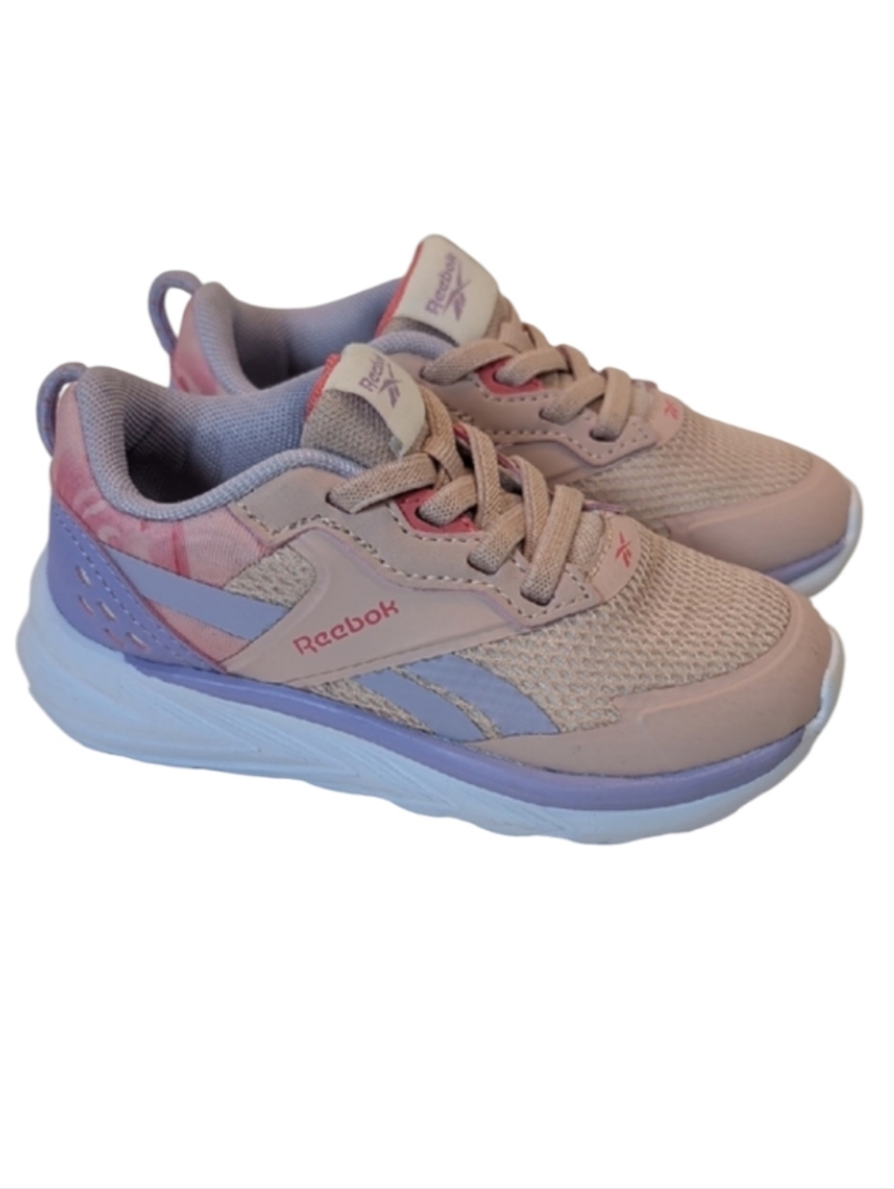 Reebok Kids Sneakers in Pink and Lavender Size 8